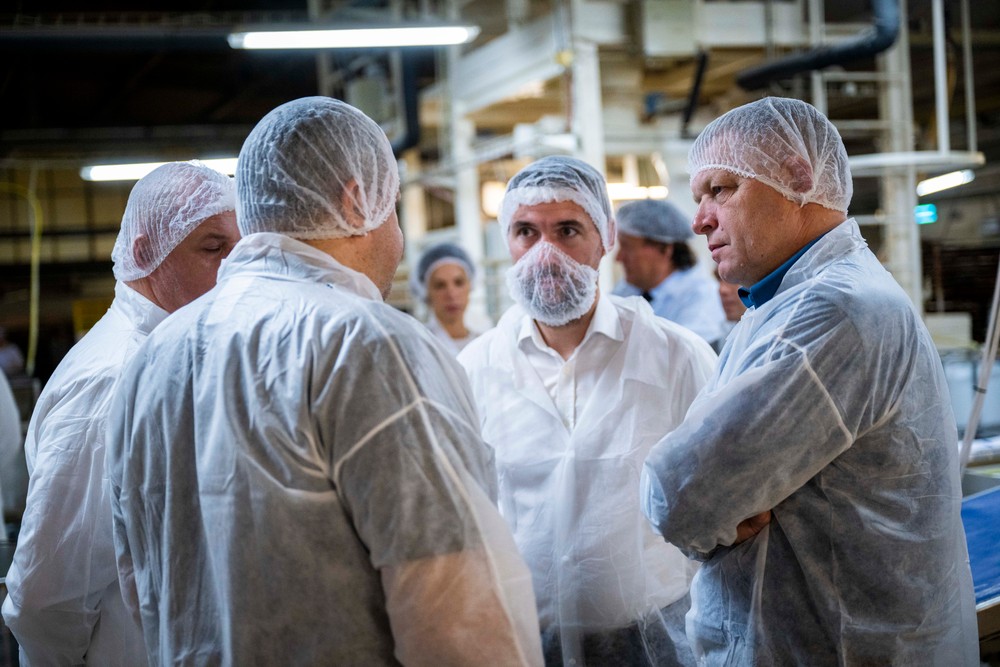 Robert Fico v pekárni