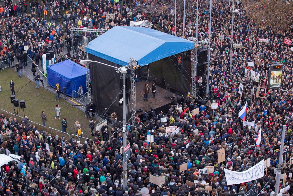 Zhromaždenie v Bratislave
