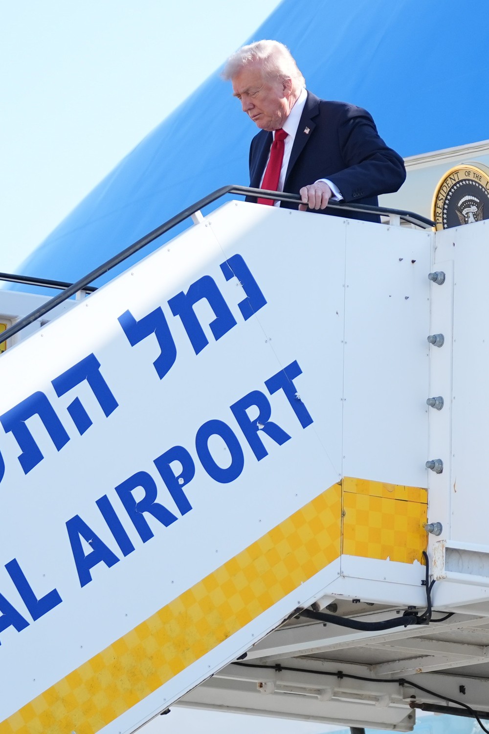 Americký prezident Donald Trump v Izraeli