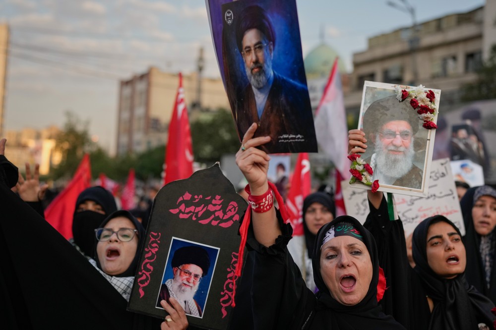 irán pohreb