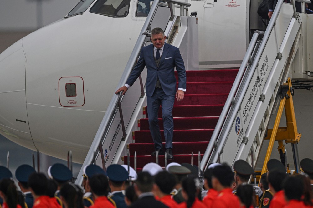 Fico na návšteve Číny