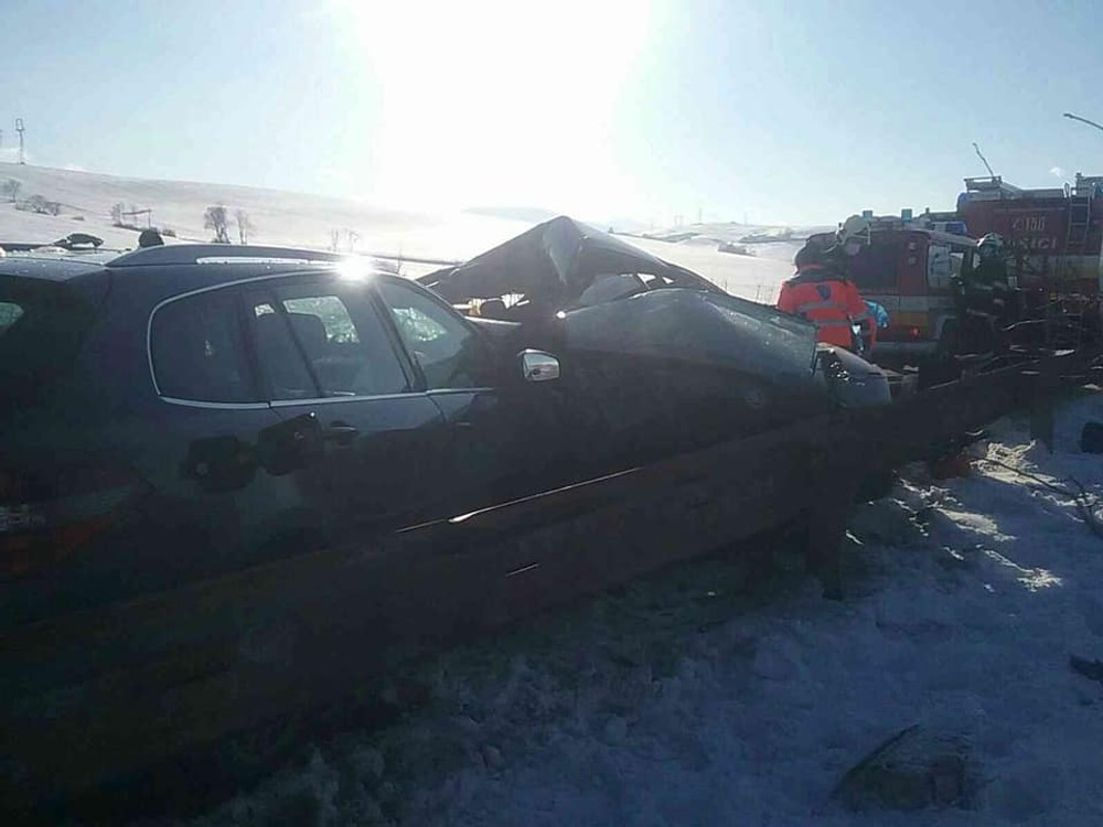 Tragická dopravná nehoda v smere do obce Svätý Kríž