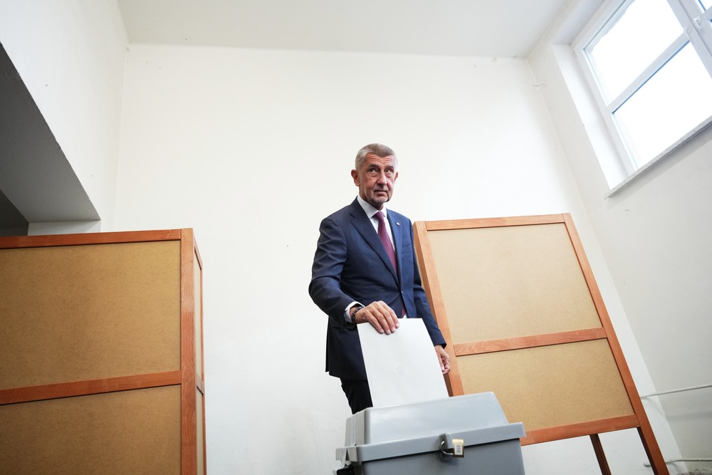 ČR Parlamentné voľby Andrej Babiš