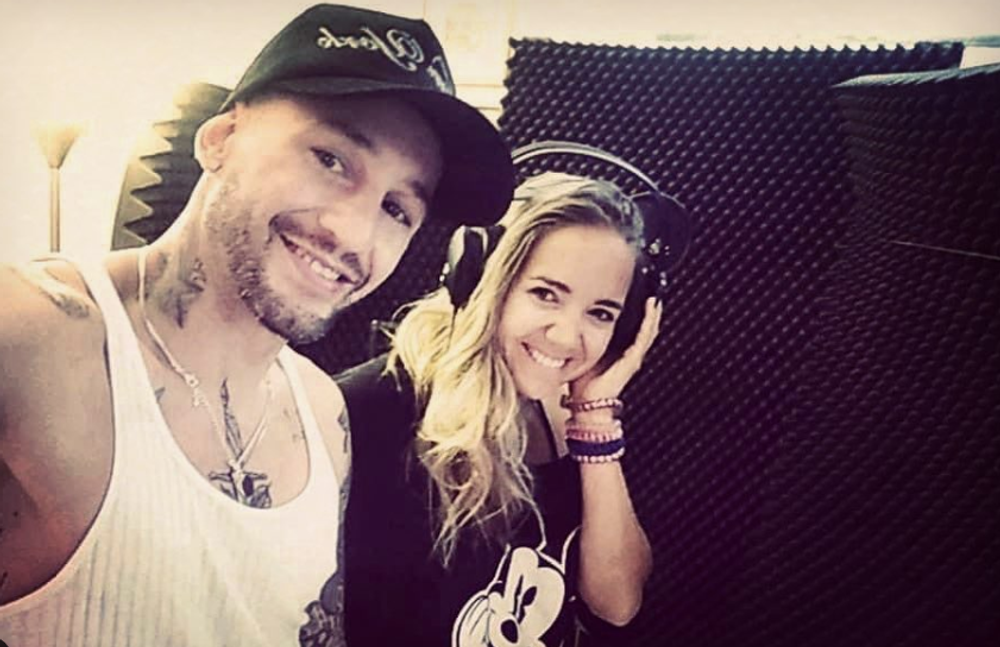 Sámer Issa a Lucie Vondráčková