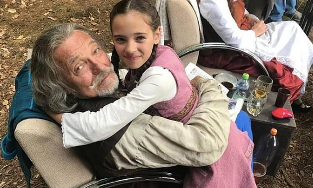 Karel Gott s dcérkou Charlotte 