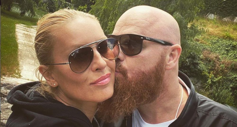 Simona Krainová s manželom