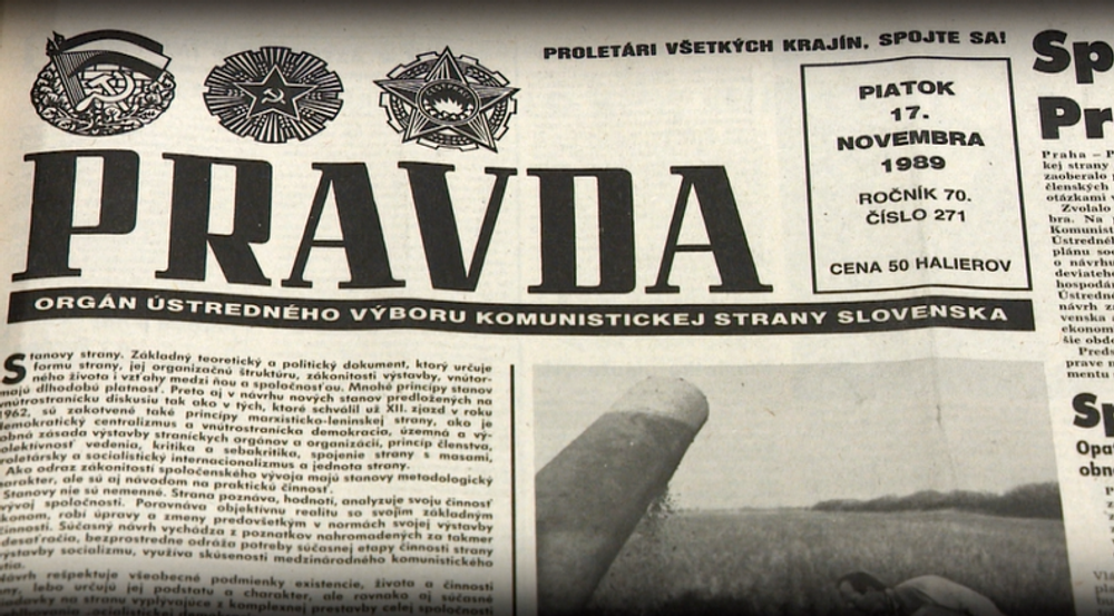 Exkurzia do histórie: O čom sa písalo 17. novembra 1989