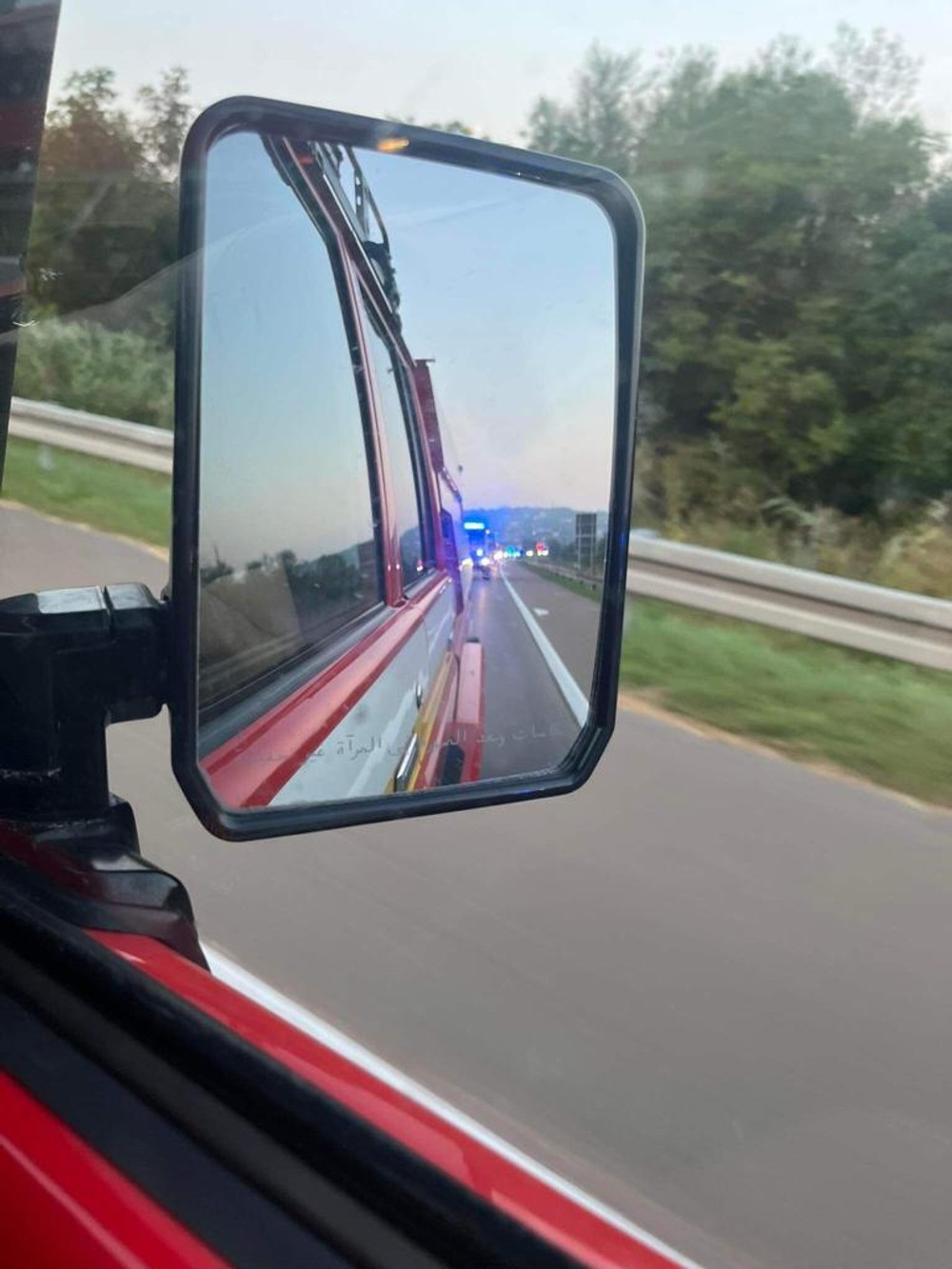 hasiči do Grécka (3. skupina), presun (2)