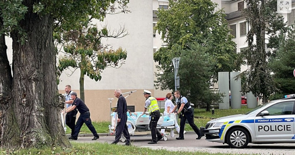 Požiar nemocnice praha 4