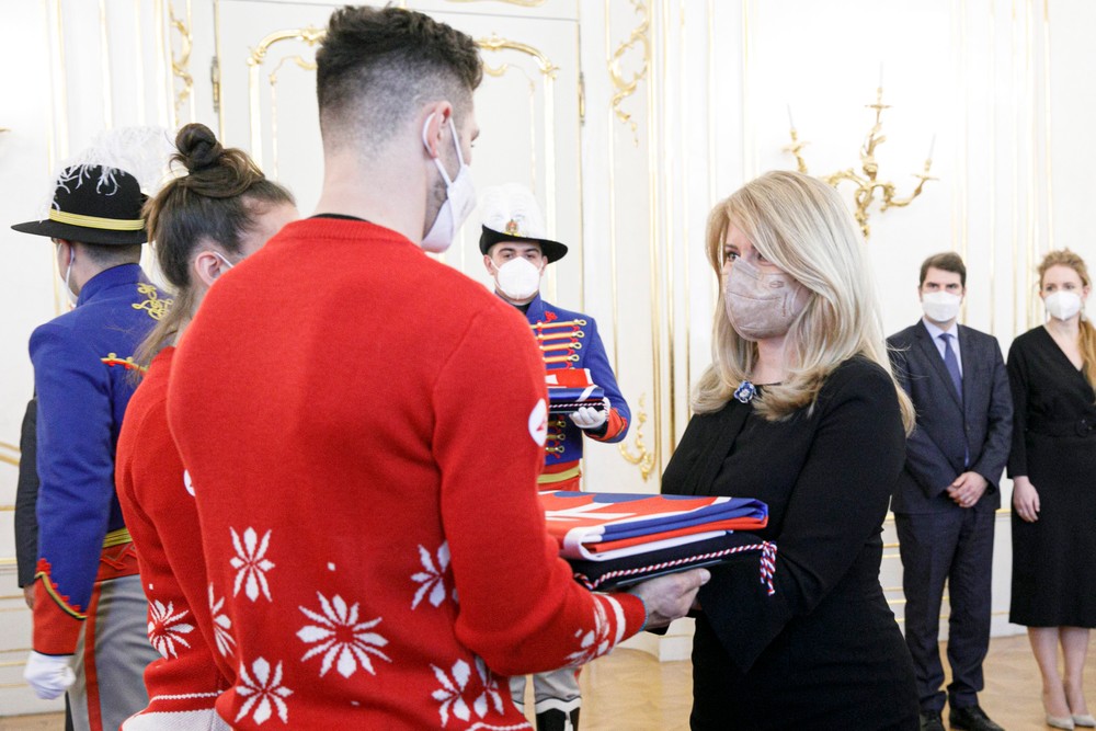 Prezidentka prijala   zástupcov slovenskej olympijskej a paralympijskej výpravy (1)