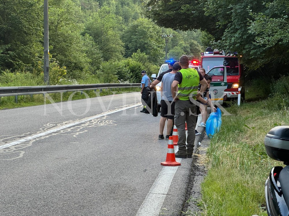Nehoda na Čertovici: Muž na skútri zrazil medveďa