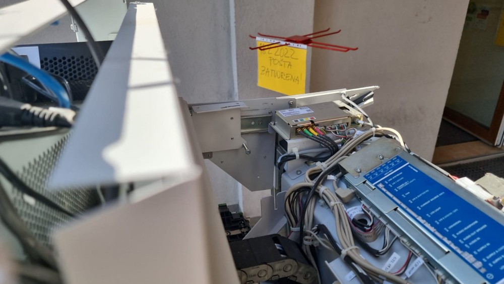 Vybuchnutý bankomat