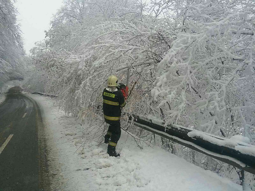 Snehová kalamita na východe Slovenska