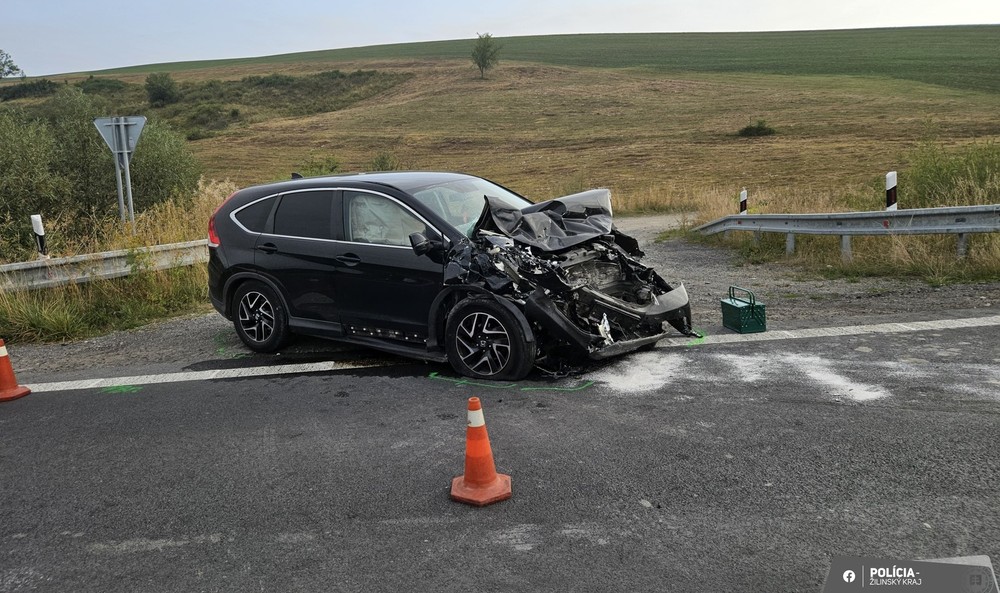 čelná zrážka