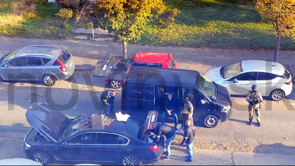 Dušan Kováčik zadržaný