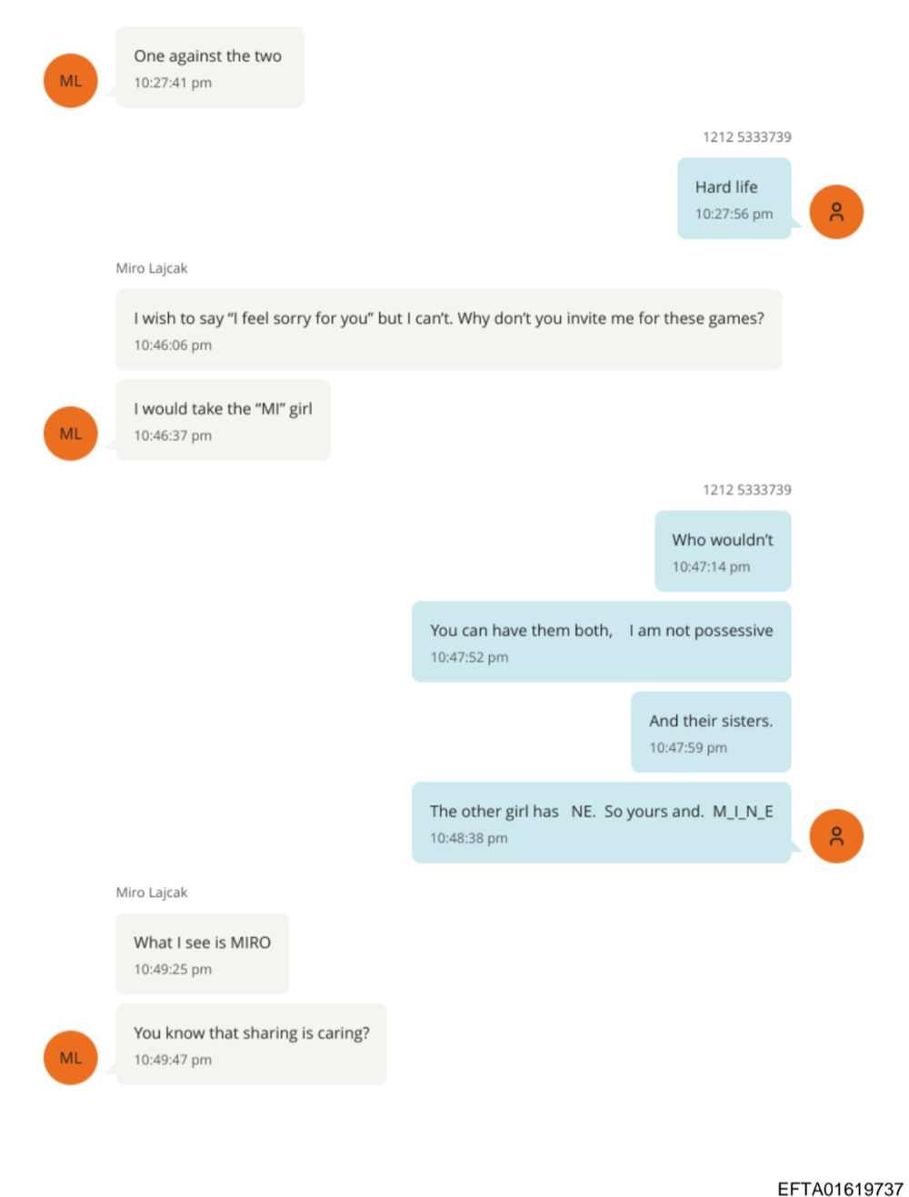 Komunikácia Miroslava Lajčáka a Jeffreyho Epsteina 1