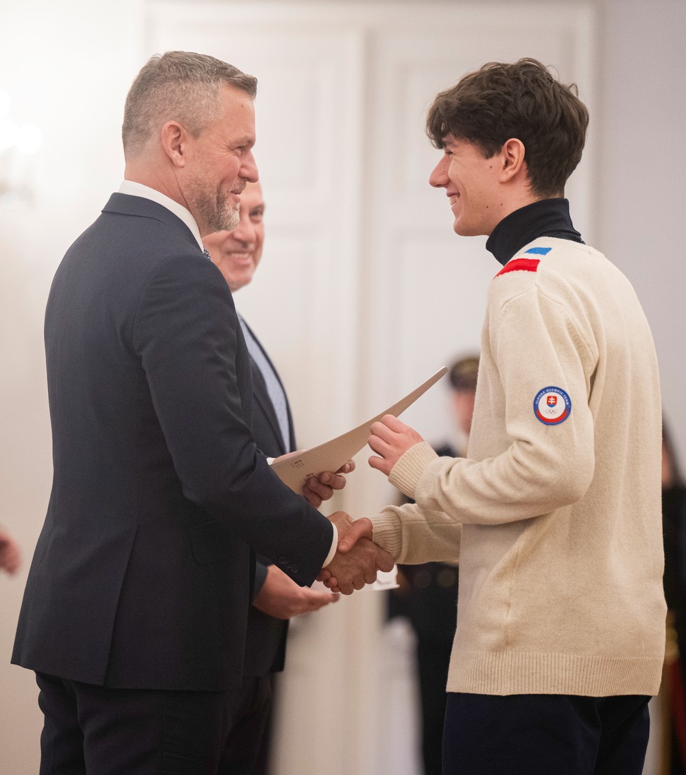 Peter Pellegrini a prezident SOŠV Anton Siekel