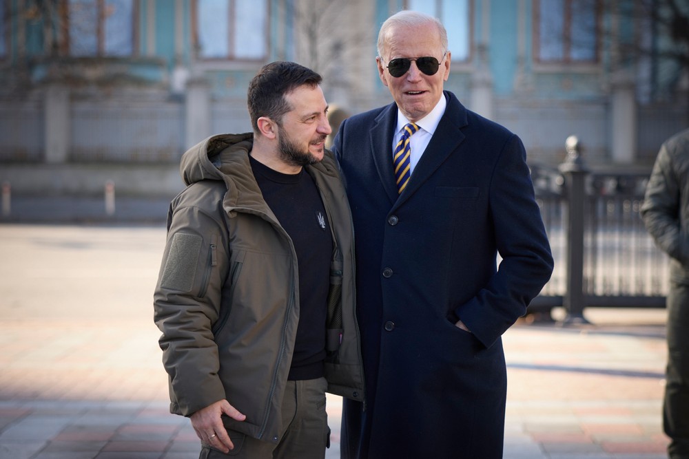 Biden na Ukrajine