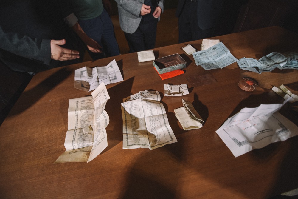 Odhalenie časovej schránky z Michalskej veže 