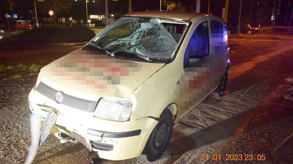 Vodič zrazil chodca na priechode