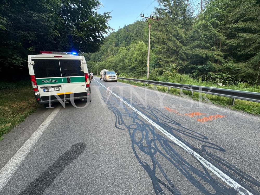 Nehoda na Čertovici: Muž na skútri zrazil medveďa