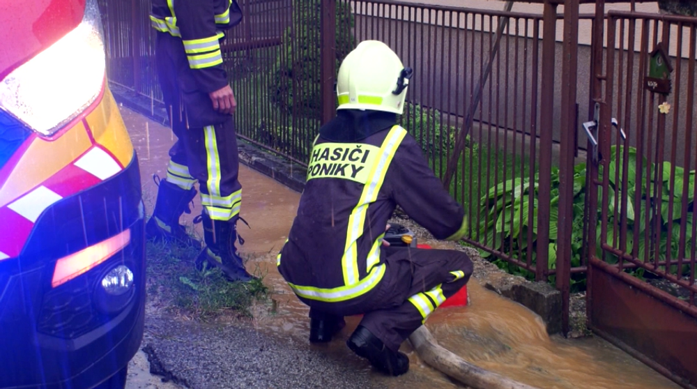 Záplavy v okolí BB