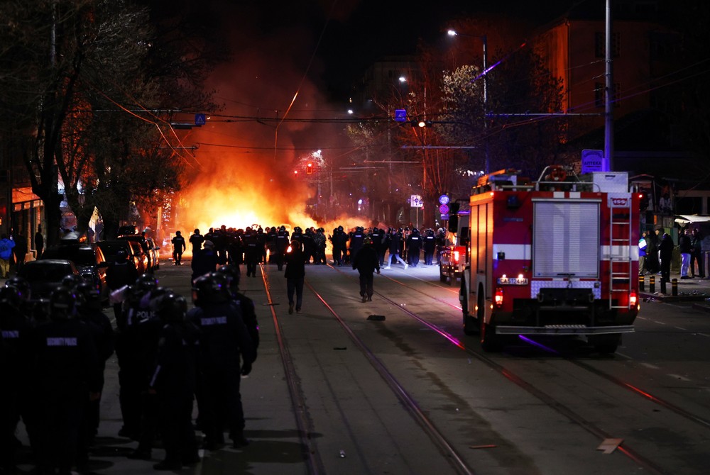 protesty v Bulharsku