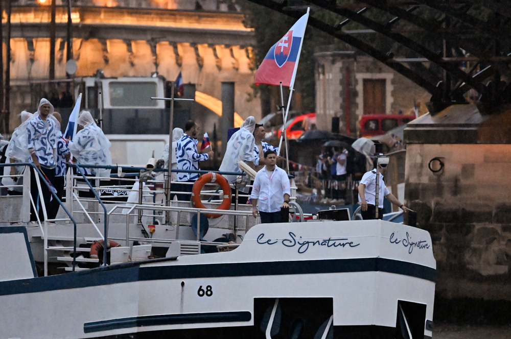 Otvárací ceremoniál letných olympijských hier v Paríži