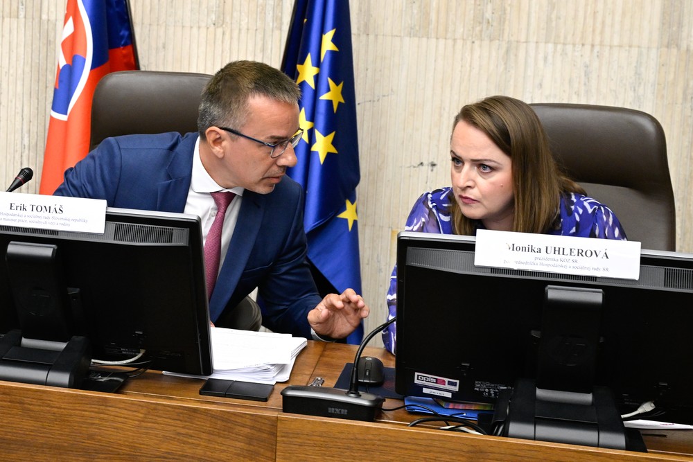 Rokovanie Hospodárskej a sociálnej rady SR