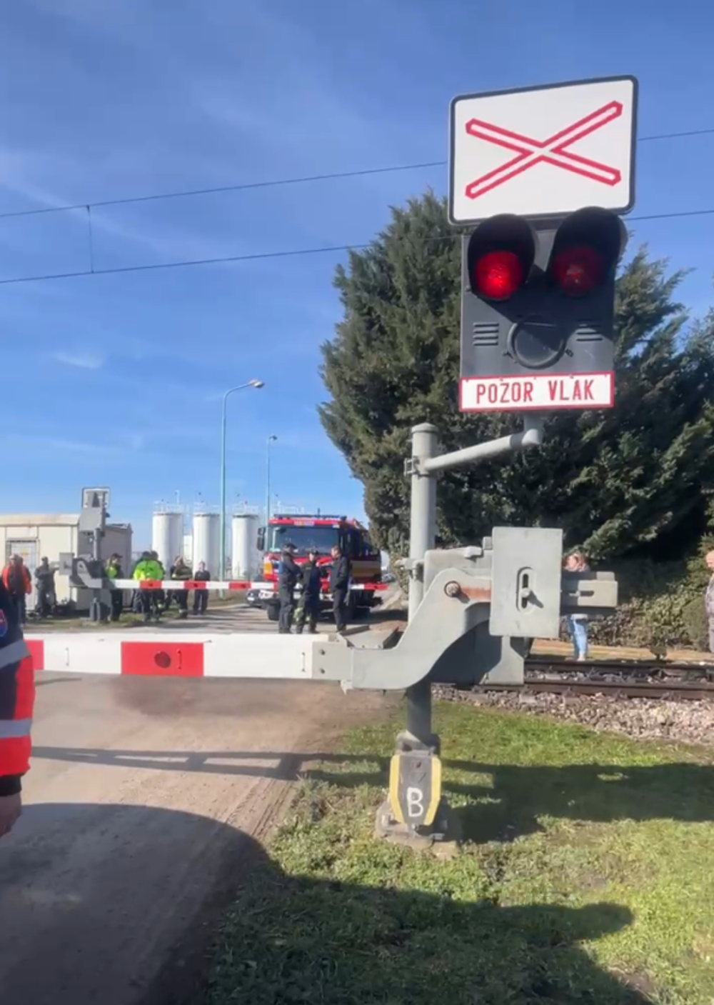 Zrážka vlaku s kamiónom