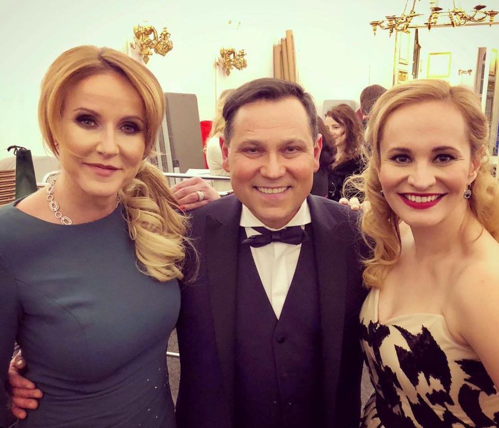 Pavel Vítek s V. Pizingerovou a M. Absolonovou