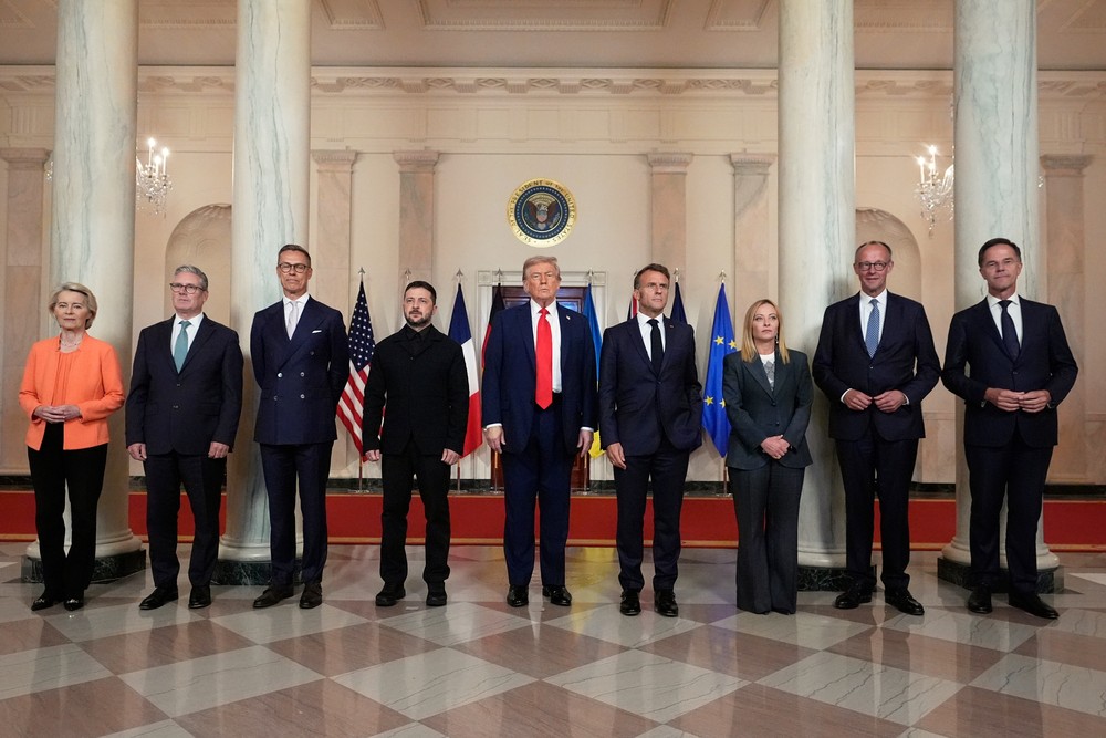 Rokovanie Trumpa a Zelenského s európskymi lídrami 