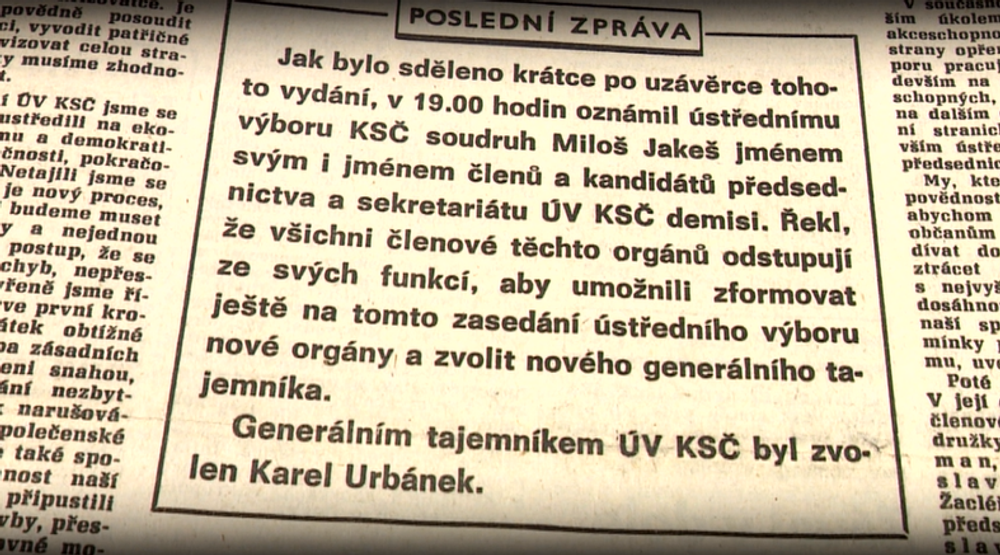 Exkurzia do histórie: O čom sa písalo 25. novembra 1989?
