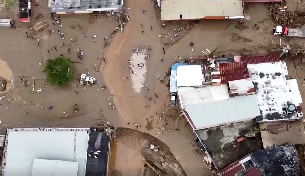 Výbuch sopky Venezuela 9