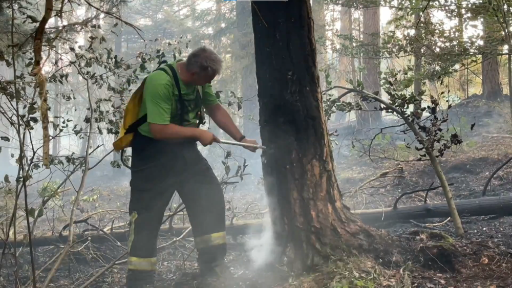 Požiar v Slovenskom raji