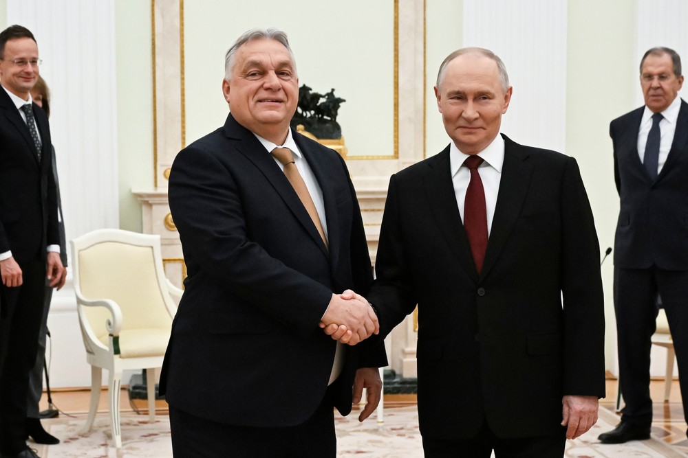 Orbán a Putin