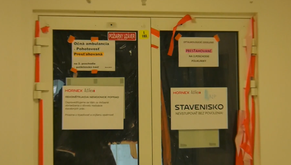 Rekonštrukcia nemocnice v Poprade