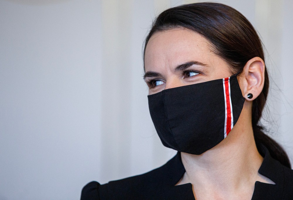 Cichanovská na Slovensku