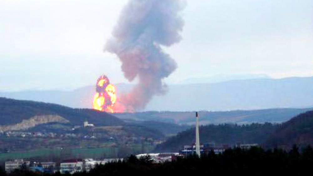 výbuch VOP Nováky 2. marca 2007