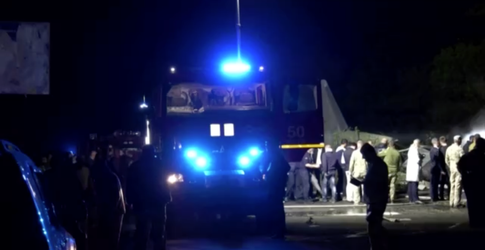 Tragický pád lietadla na Ukrajine