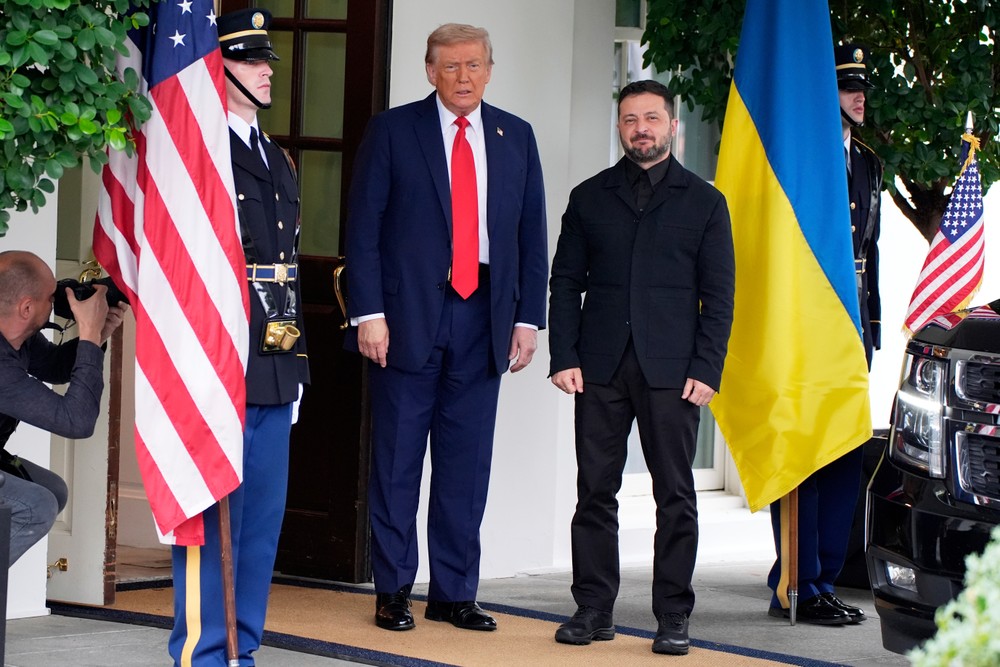 Donald Trump a Volodymyr Zelenskyj 4