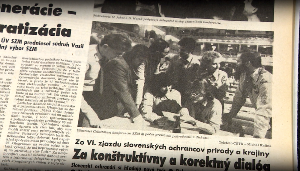 Exkurzia do histórie: O čom sa písalo 13. novembra 1989