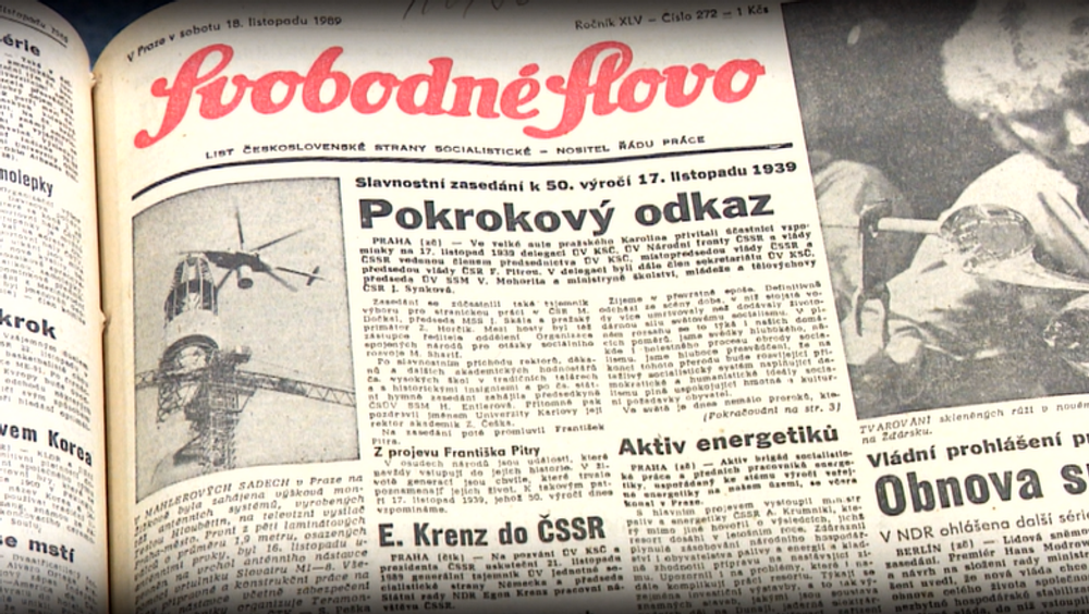 Exkurzia do histórie: O čom sa písalo 18. novembra 1989