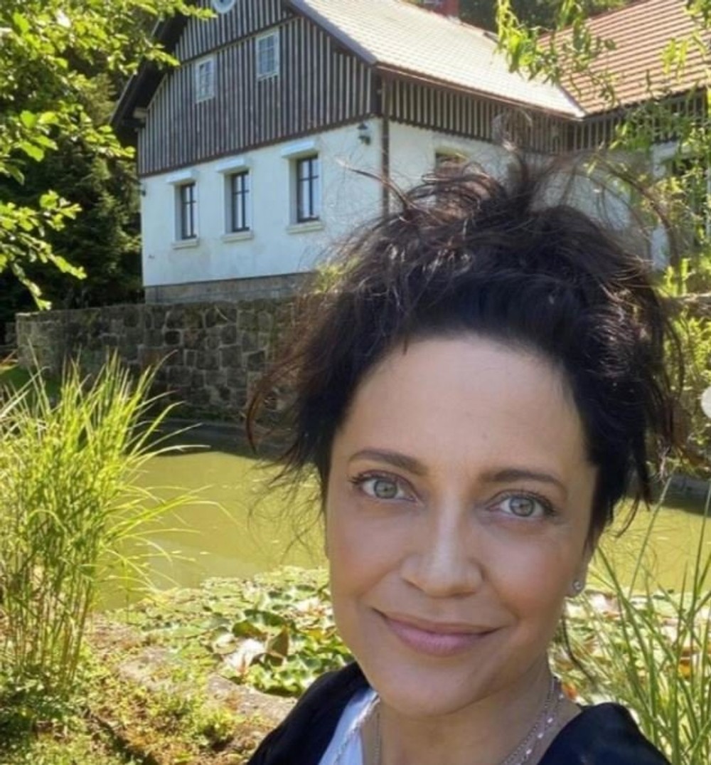 Lucie Bílá na chalupe 