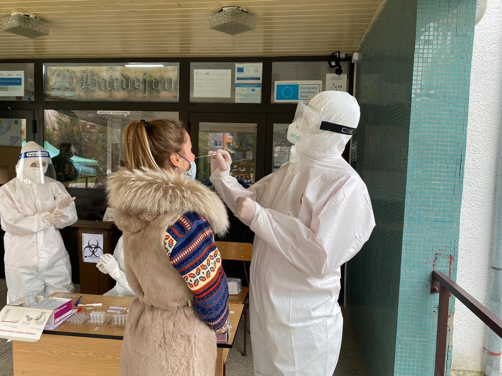 Minister zdravotníctva Marek Krajčí testuje