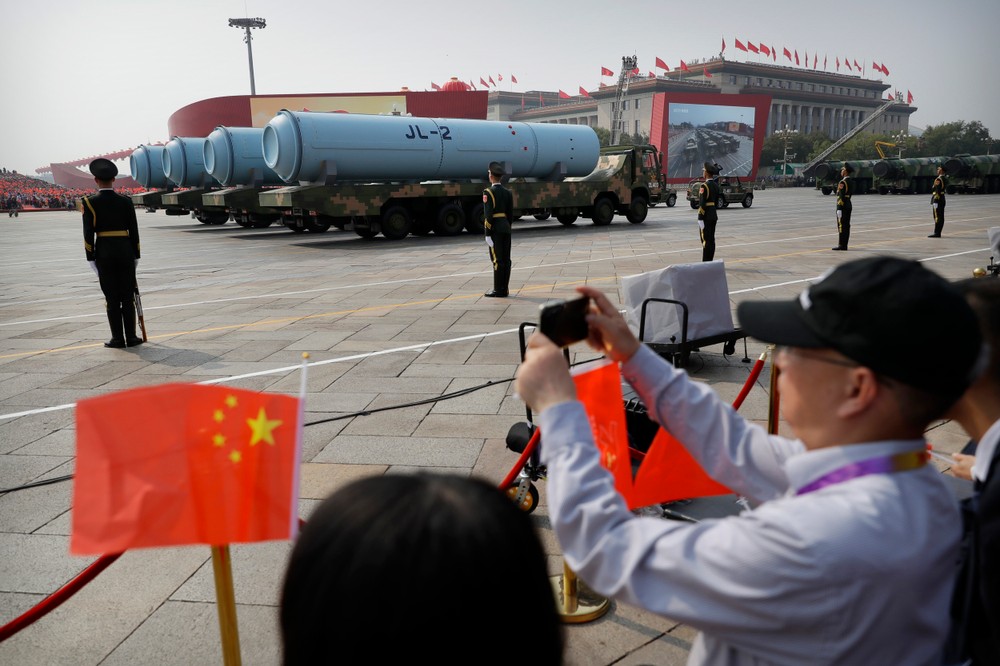 Čína si veľkou vojenskou prehliadkou pripomenula 70. výročie svojho vzniku