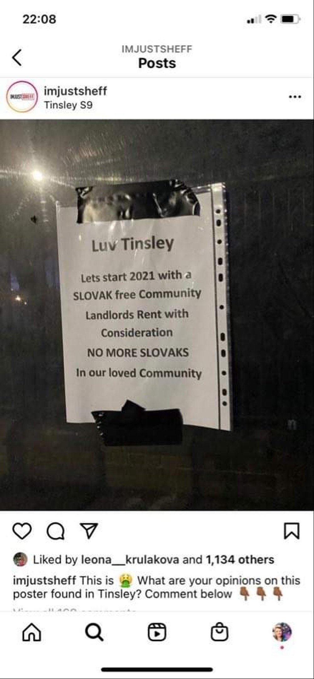 Slováci v Sheffielde