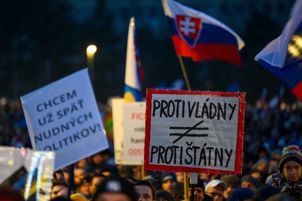 Protest Bratislava