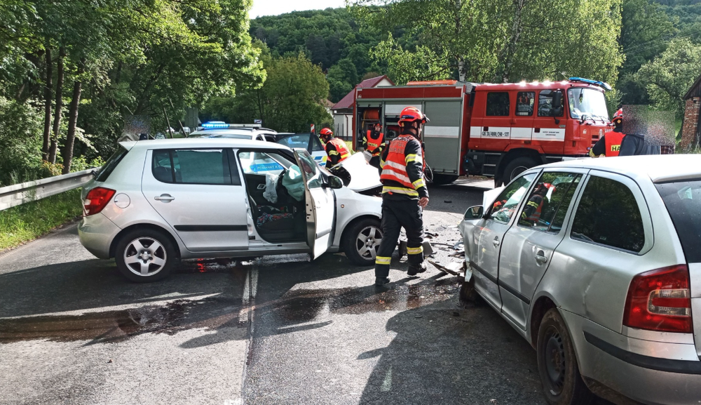 Vážna nehoda Luhačovice