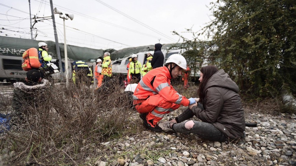 Miláno, vlak, nehoda